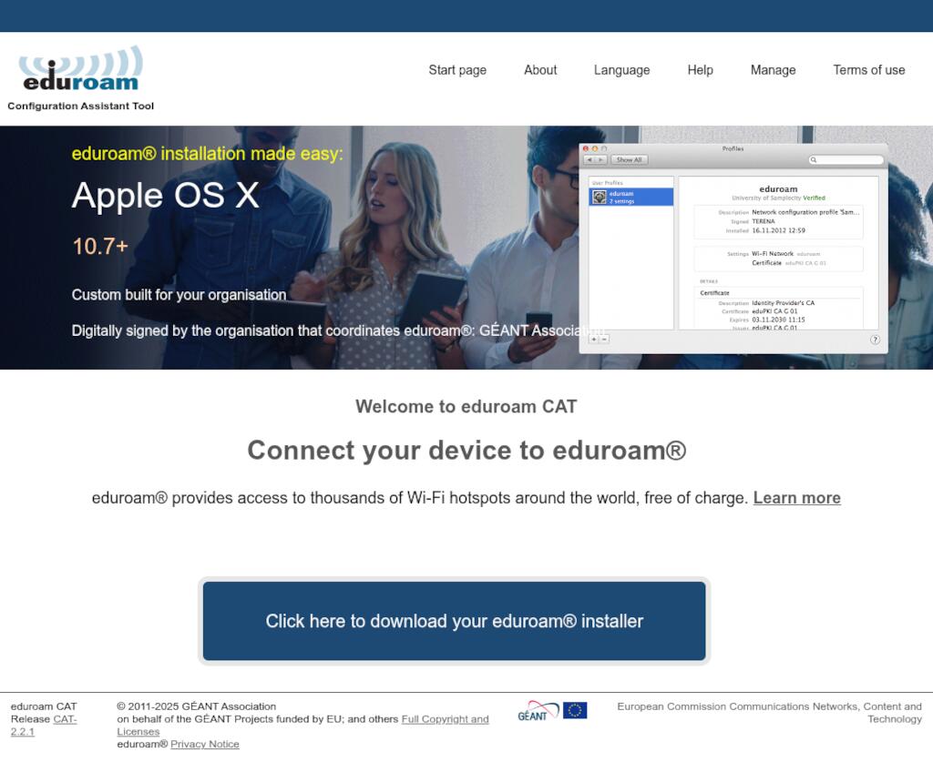 eduroam CAT