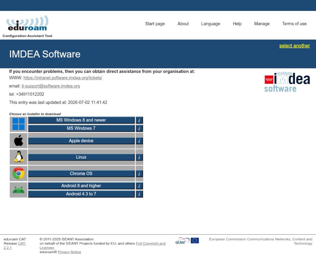 eduroam CAT