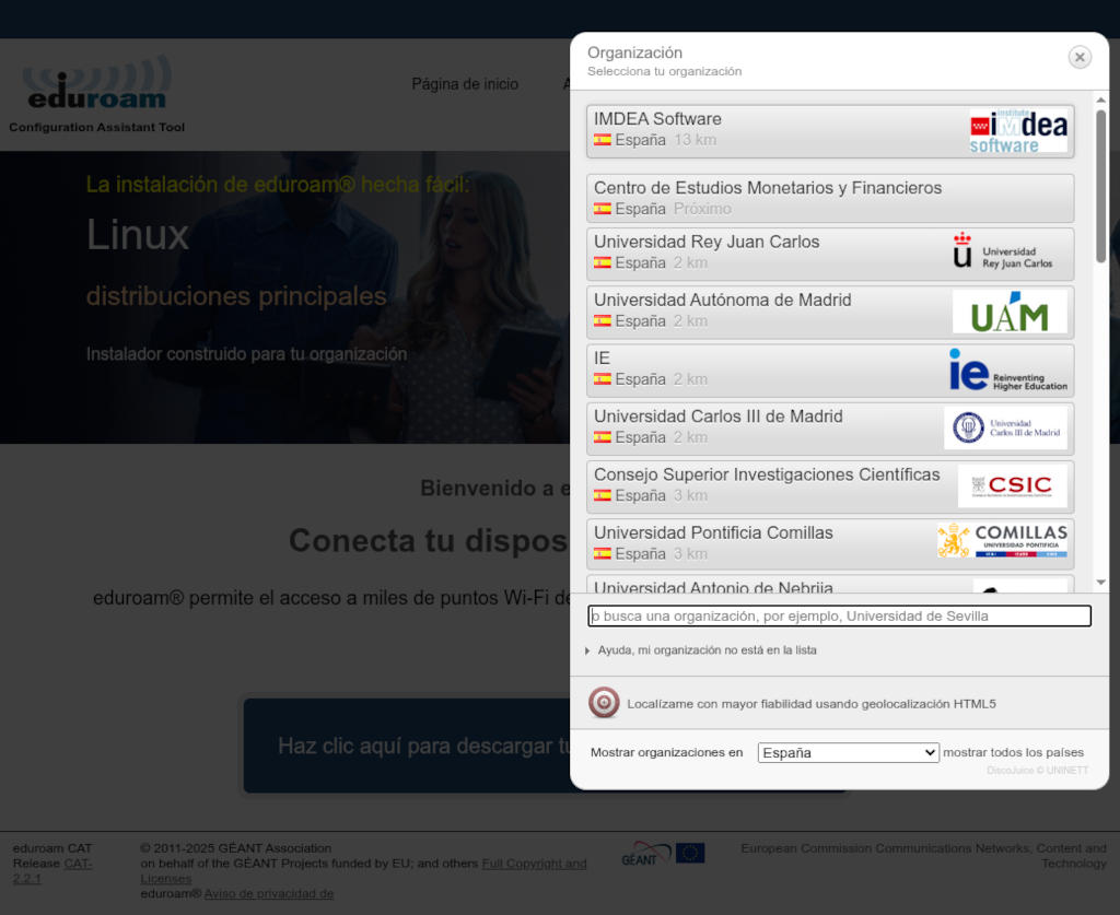 eduroam CAT