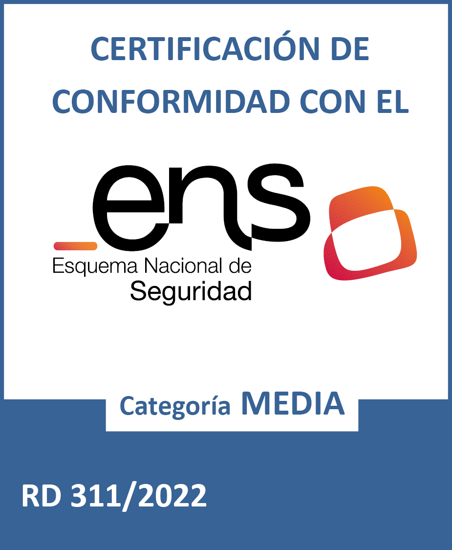 ENS Medium Level Seal, click to access the certificate